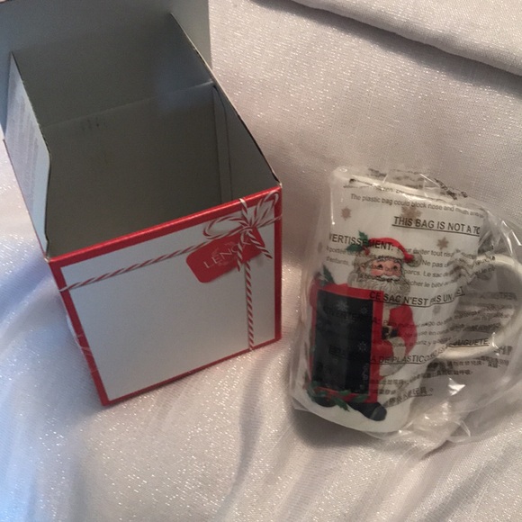 LENOX Heat Changing Mug 890334 Santa Magic Mug Christmas Coffee Cup NIB NEW - Picture 3 of 7